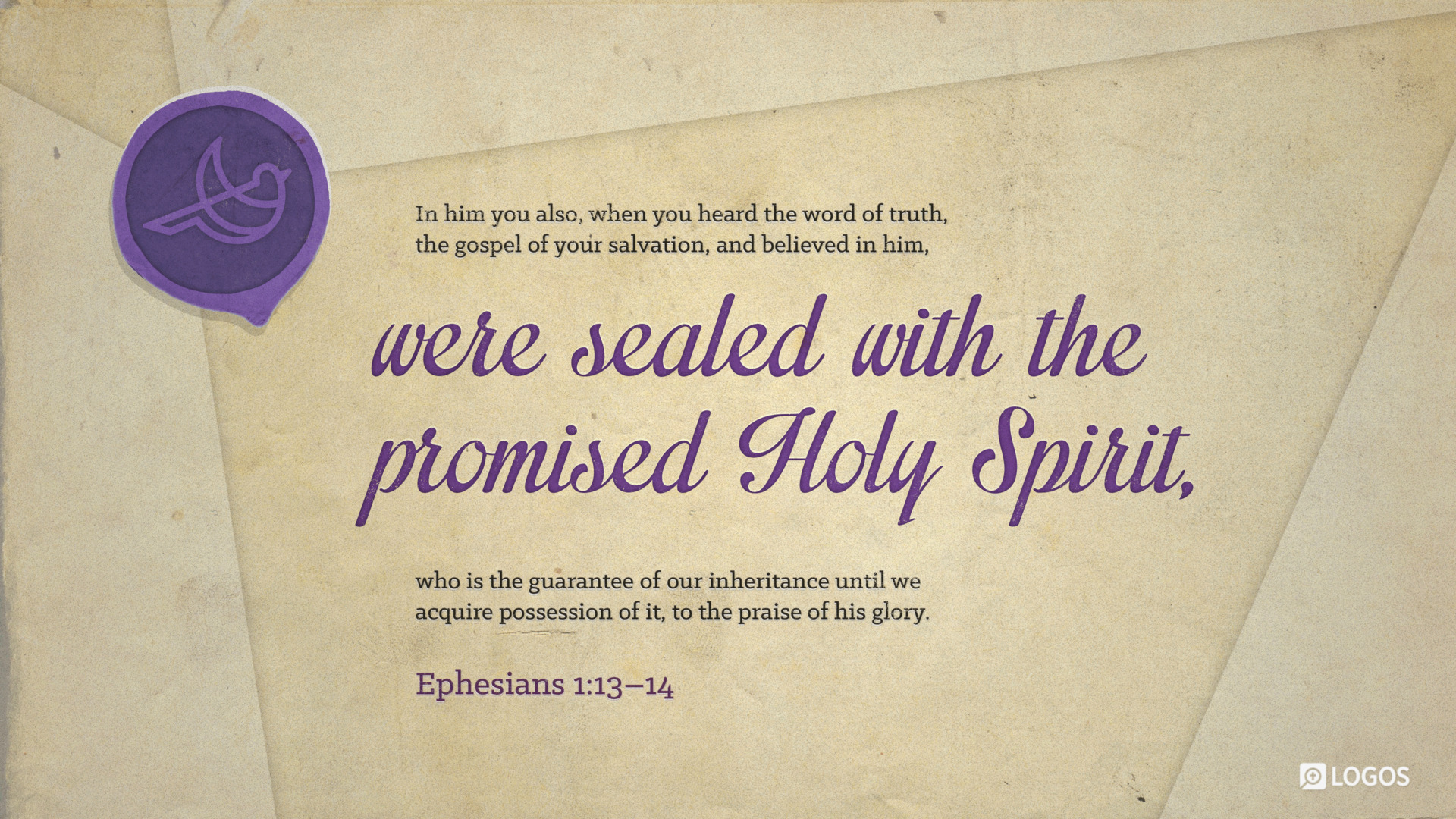 Ephesians 1:13–19 NIV - And You Also Were… | Biblia