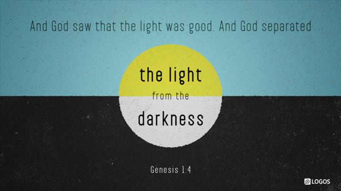 Genesis 1:4 (BSCVNTSVL) - Genesis 1:4 BSCVNTSVL - E vio Deos que a luz… |  Biblia