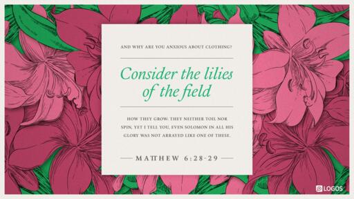 Matthew 6 24 34 Esv No One Can Serve Two Masters For Either He Will Hate The One And Love The Other Or He Will Be Devoted To The One And Despise The