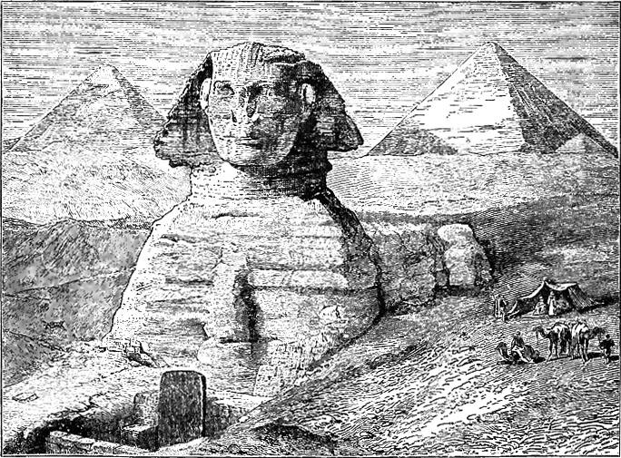 Sphinx and Pyramids
