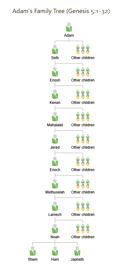 Adam’s Family Tree
