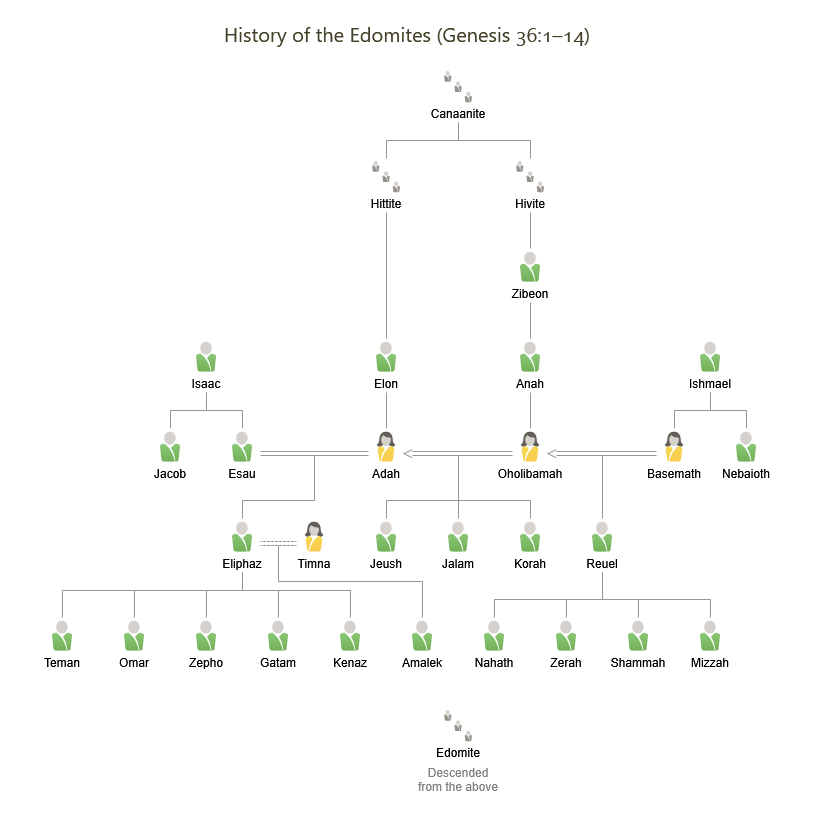 History of the Edomites

