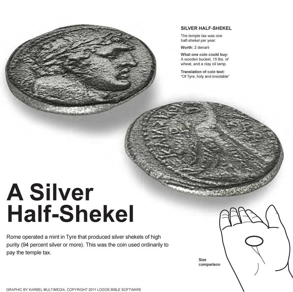 A Silver Half-Shekel
