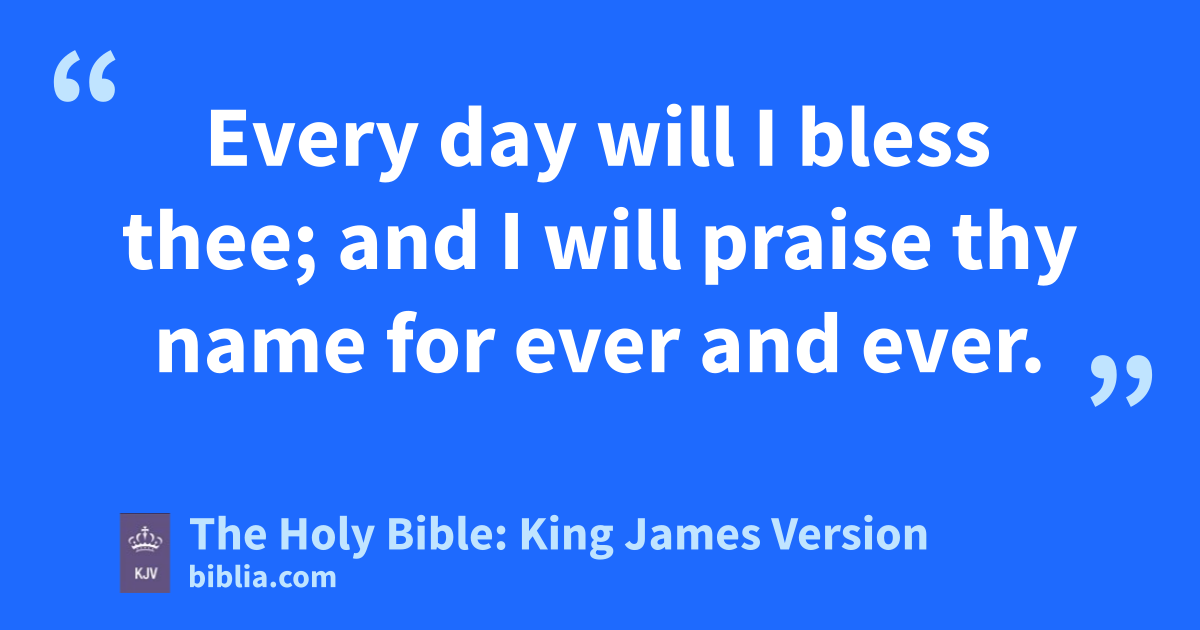 The Holy Bible: King James Version (Biblia.com)