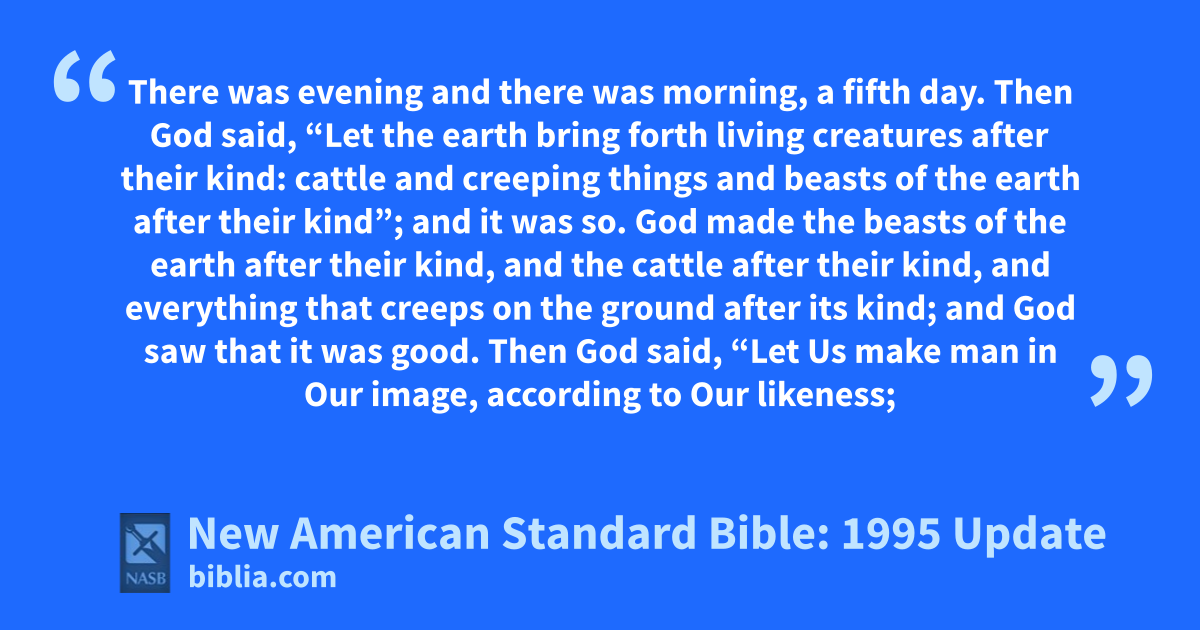 New American Standard Bible: 1995 Update (Biblia.com)