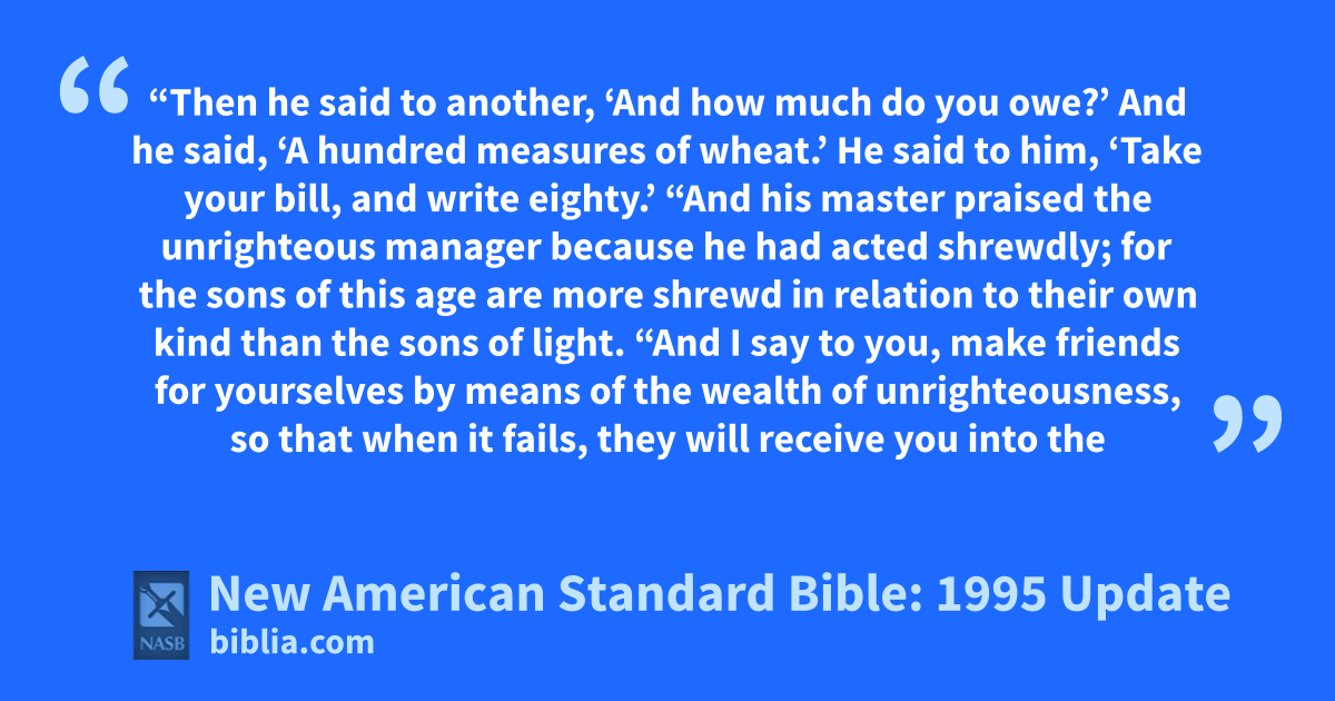 New American Standard Bible: 1995 Update (Biblia.com)