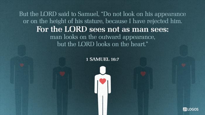 1 Samuel 16:7 (KJV 1900) - 1 Samuel 16:7 KJV 1900 - But the LORD said… |  Biblia