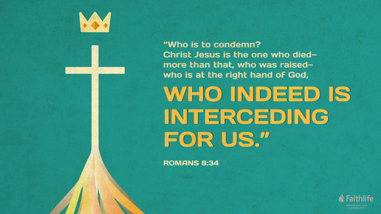 Romans 8:34