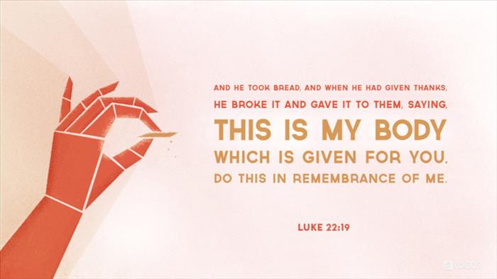 Luke 22:19