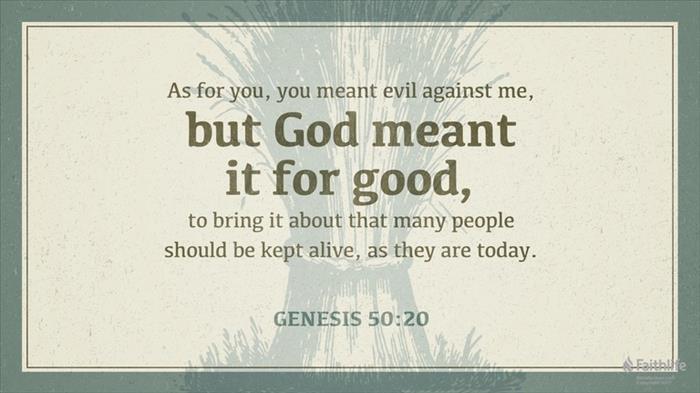 Genesis 50:19–20 (ESV) - Genesis 50:19–20 ESV - But Joseph said to them,… |  Biblia